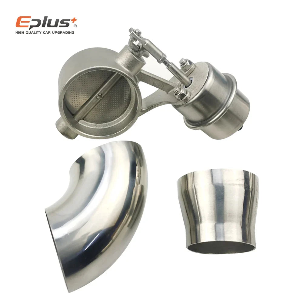 EPLUS Car Exhaust Pipe System Valve Sets Vacuum