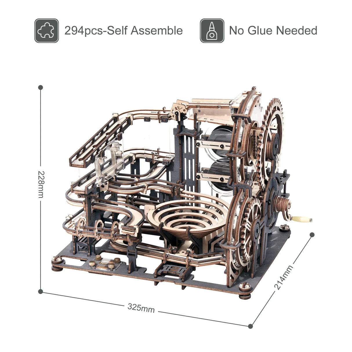 Robotime ROKR Marble Run Educational 3D Wooden Puzzle