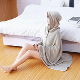 Textile City Ins Hooded Blanket Trend Plush Thick