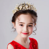 New Silver Color Gold Handmade Headbands Pearls Crystal