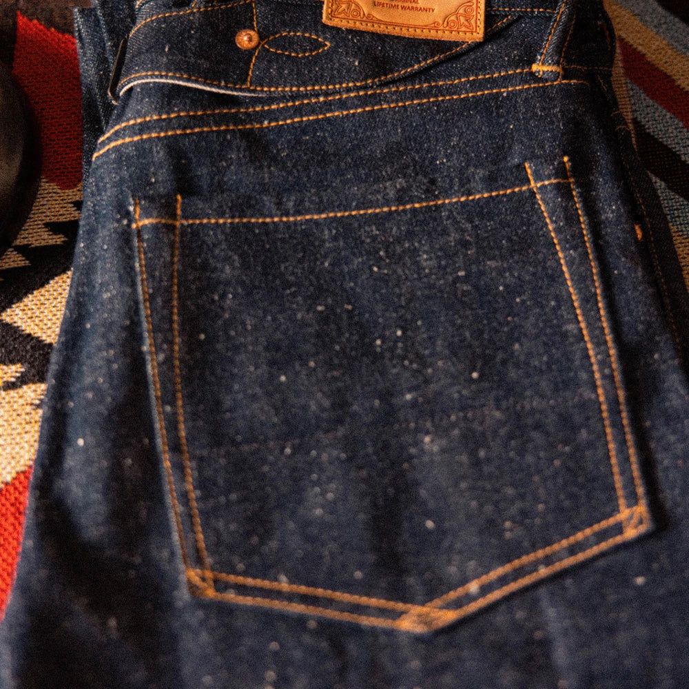 Red Tornado Tapered Jeans Vintage Men's Selvedge Denim