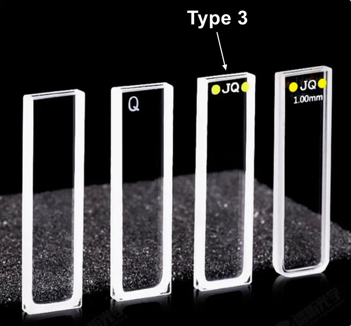 1mm Path Length 350ul 2-way Light JGS1 Quartz