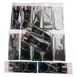 14pcs 2.25-10.0mm Multicolor Tube Circular Circular stainless steel