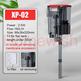 220V Upgrade Aquarium External Waterfall Filter Cleaner Silent