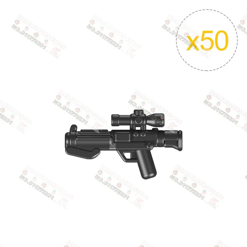 50PCS/LOT Weapon Model Gun Pack Star W Movie