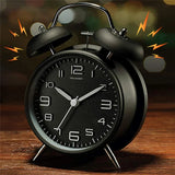 4 Inch Twin Bell Loud Alarm Clock Metal