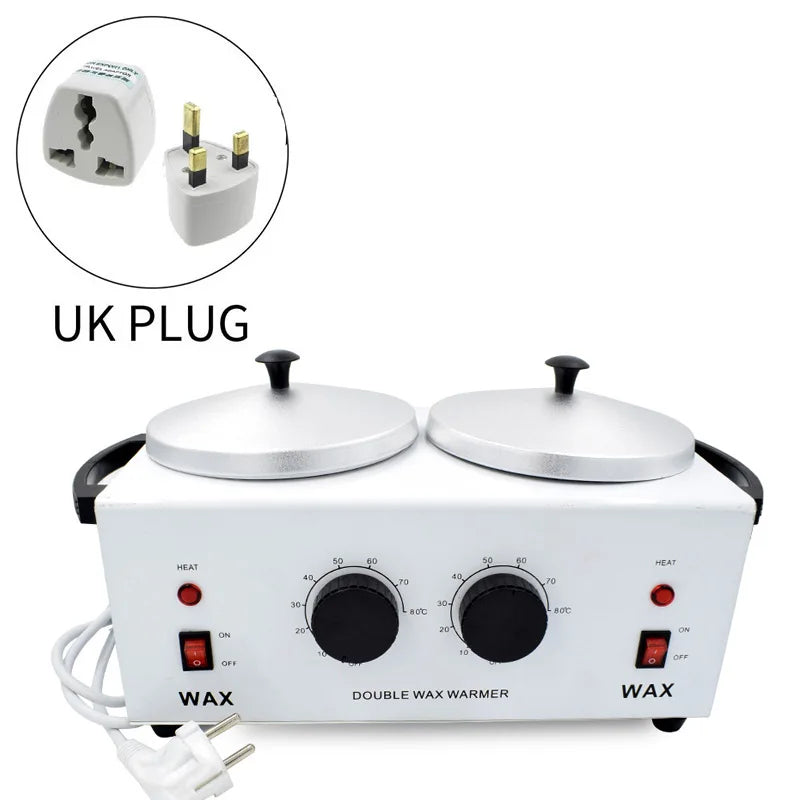 Depilatory Wax Heater Machine Double Paraffine Wax Heater