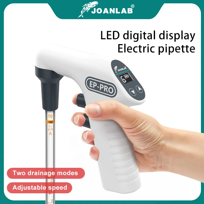 JOANLAB Electric Pipette Controller Large Volume Automatic Pipette