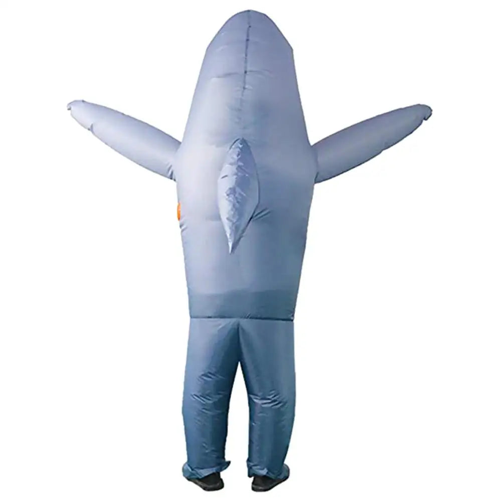 Inflatable Costume Shark Game Fancy Dress Party Jumpsuit