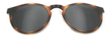 Ultem Vintage Round Clip On Sunglasses UV400 Magnetic