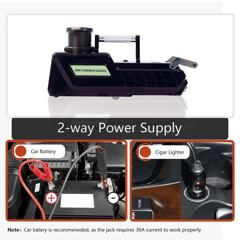 15Ton Electric Car jack 12V Electric Hydraulic Jack