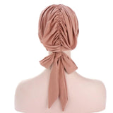 New Solid Color Crystal Hemp Long Tail Bow