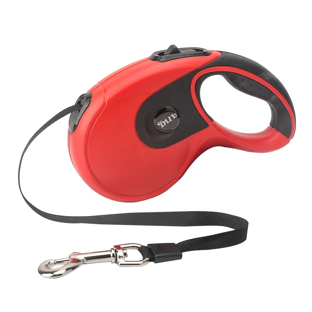 5M/8M Retractable Dog Leash Roulette Leashes with Poop