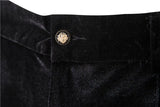 Luxury Velvet Inlaid With Gold Edge Men's Suits