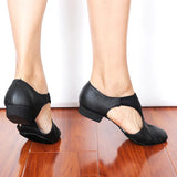 Genuine Leather Stretch Arch Grecian Sandals Jazz Dance