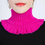 Thickened Imitation Mink Cashmere Bib Women's FallWinter Warm