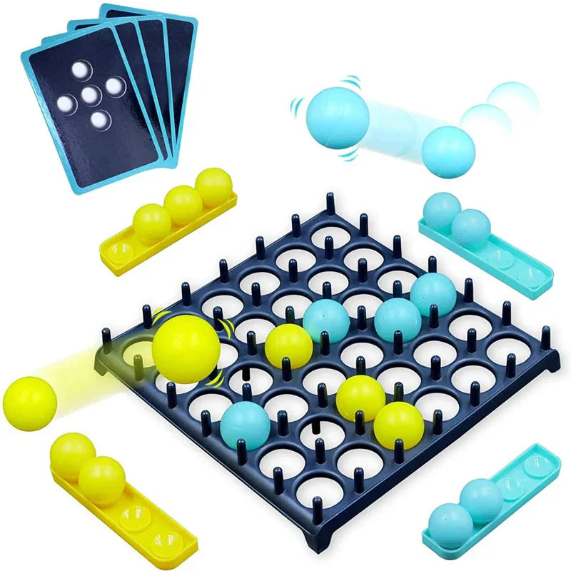 Kids Ball Bouncing Game Parent-child Interaction Board Game