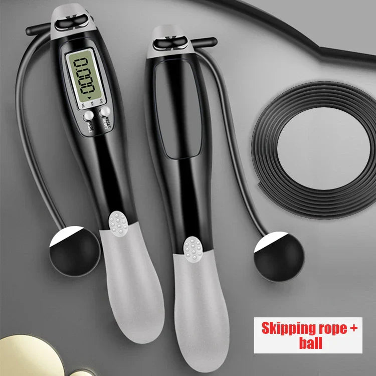 Cordless Electronic Skipping Rope Gym Fitness Crossfit Skipping