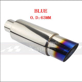 Car motorbike Exhaust systems Muffler Tip Universal Stainless