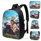 Funny Graphic print Johnny Hallyday Forever USB Charge