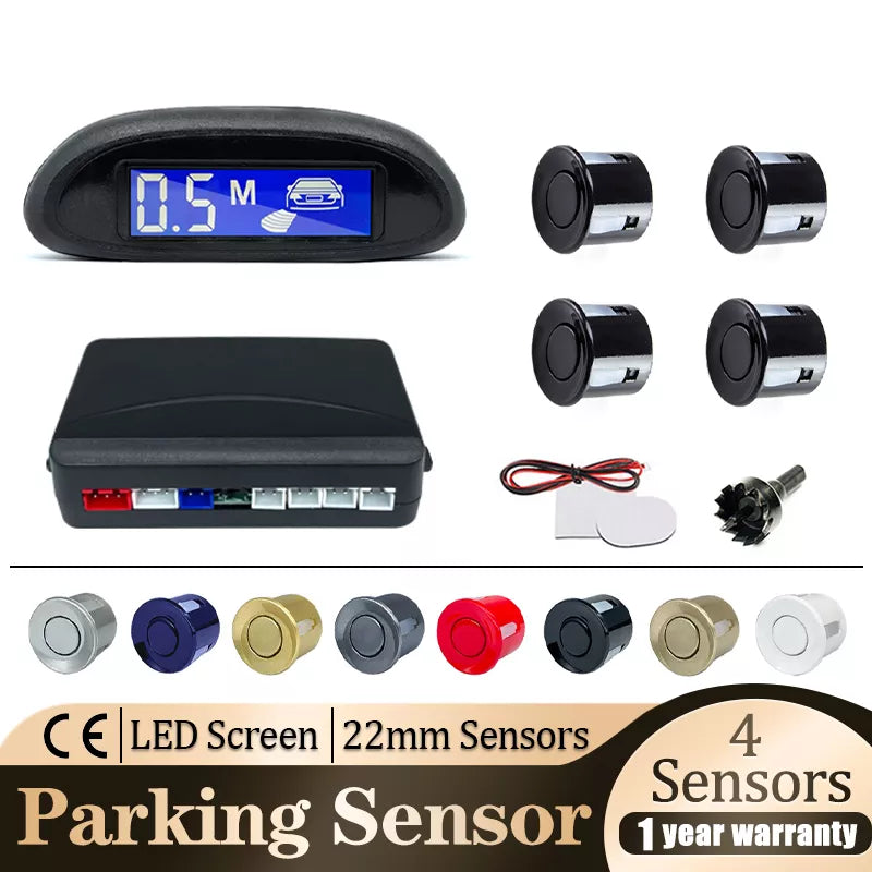 Parking Sensor Kit Car Parktronic LCD Display Backlight