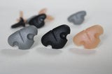 30pcs/lot--new 18x12mm 16x26mm 20x30mm gray black flesh color