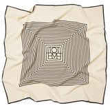 OMEA 100 Real Silk Square Scarf 90x90cm Handkerchief