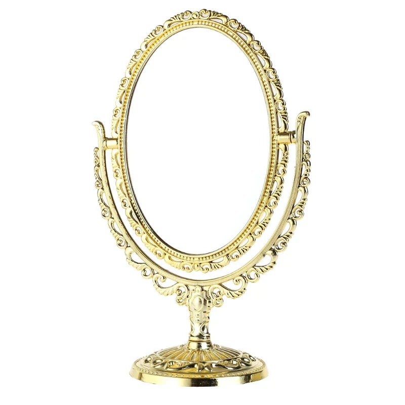 2024 New 2 Sides Makeup Mirror Stand Table