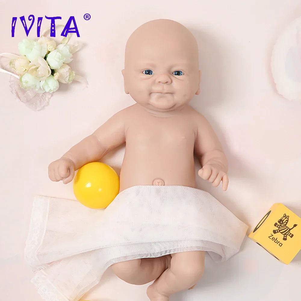 IVITA WG1512 36cm(14inch)1.65kg Full Body Silicone Bebe Reborn