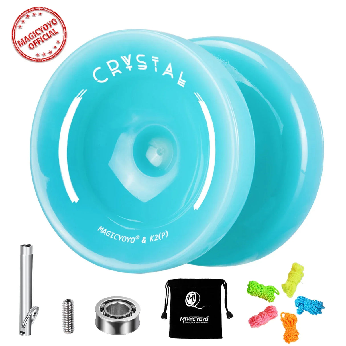 MAGICYOYO K2 CRYSTAL Yoyo , Dual Purpose Responsive