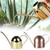 5001000ML Watering Pot Stainless Steel Long Mouth Green