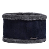 New Winter Beanie Hats Scarf Set Warm Knit