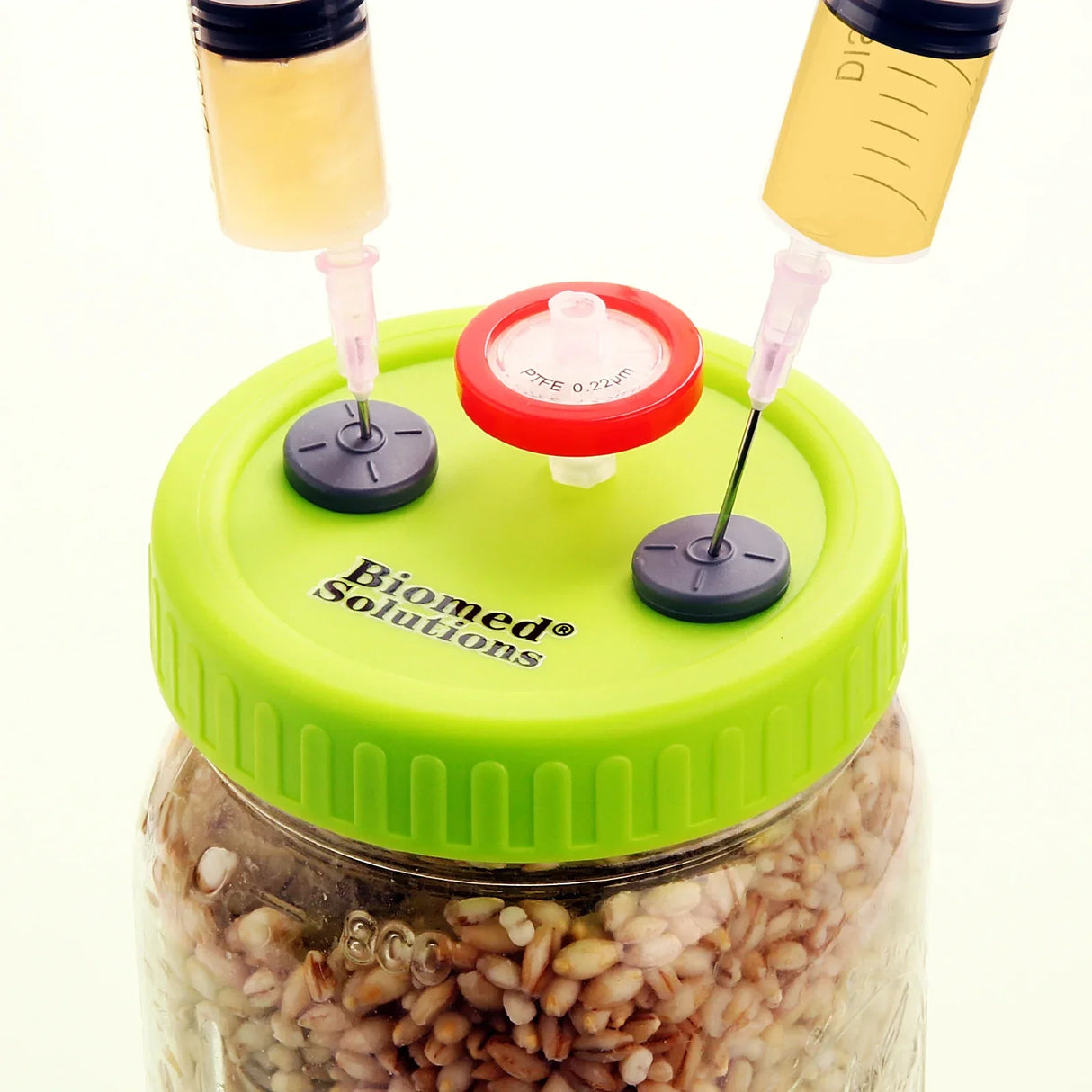 Liquid Culture Lids - Autoclavable WIDE Mouth Jar