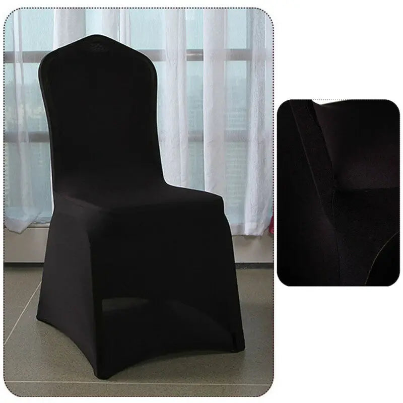 Fashion Brief Solid Chair Covers Spandex Stretchy Slip