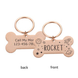Custom Dog ID Tag Personalized Pet Name Address