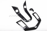 Car Central Console Frame Cover Stickers ABS for