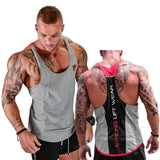 Bodybuilding Tank Tops Men Gym Workout Fitness sleeveless