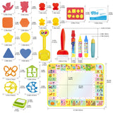 Coolplay Magic Water Drawing Mat Doodle Mat &