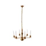 1 Set Kid's Dollhouse Furniture with LED Chandelier Light
