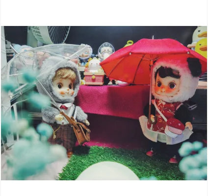 Dollhouse Miniature Mini Toy Prop Umbrella for ob11