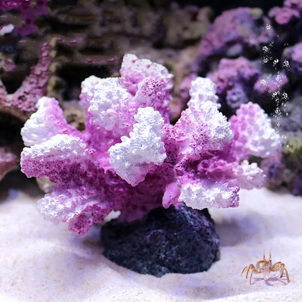 2022 New Artificial Resin Coral Reef Aquarium Ornaments