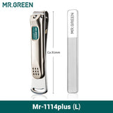 MR.GREEN Nail Clippers Stainless Steel Curved blade Clipper