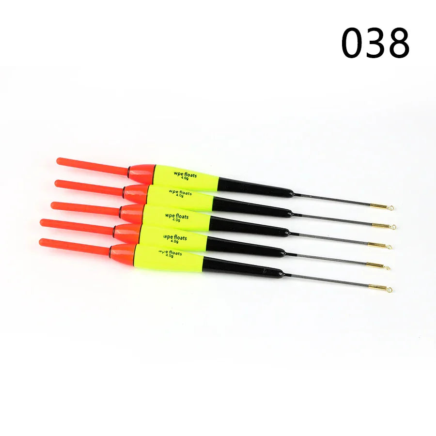 W.P.E Fishing Float 5pcs/lot 19cm-24cm 4g Barguzinsky Fir