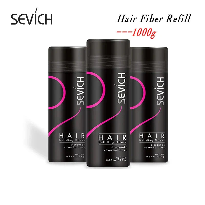 Sevich 10pcs/lot Keratin Hair Fibers Spray Colorful Powder