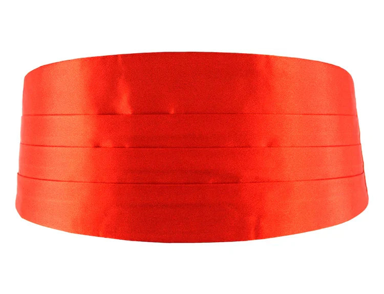 Men Classic Satin Cummerbund Elastic Bellyband Basic Tuxedo