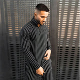 2020 New 3D Plaid Men's Sports fitness Zipper