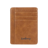 2022 Mini Men's Card Wallet – Customized PU Leather Holder
