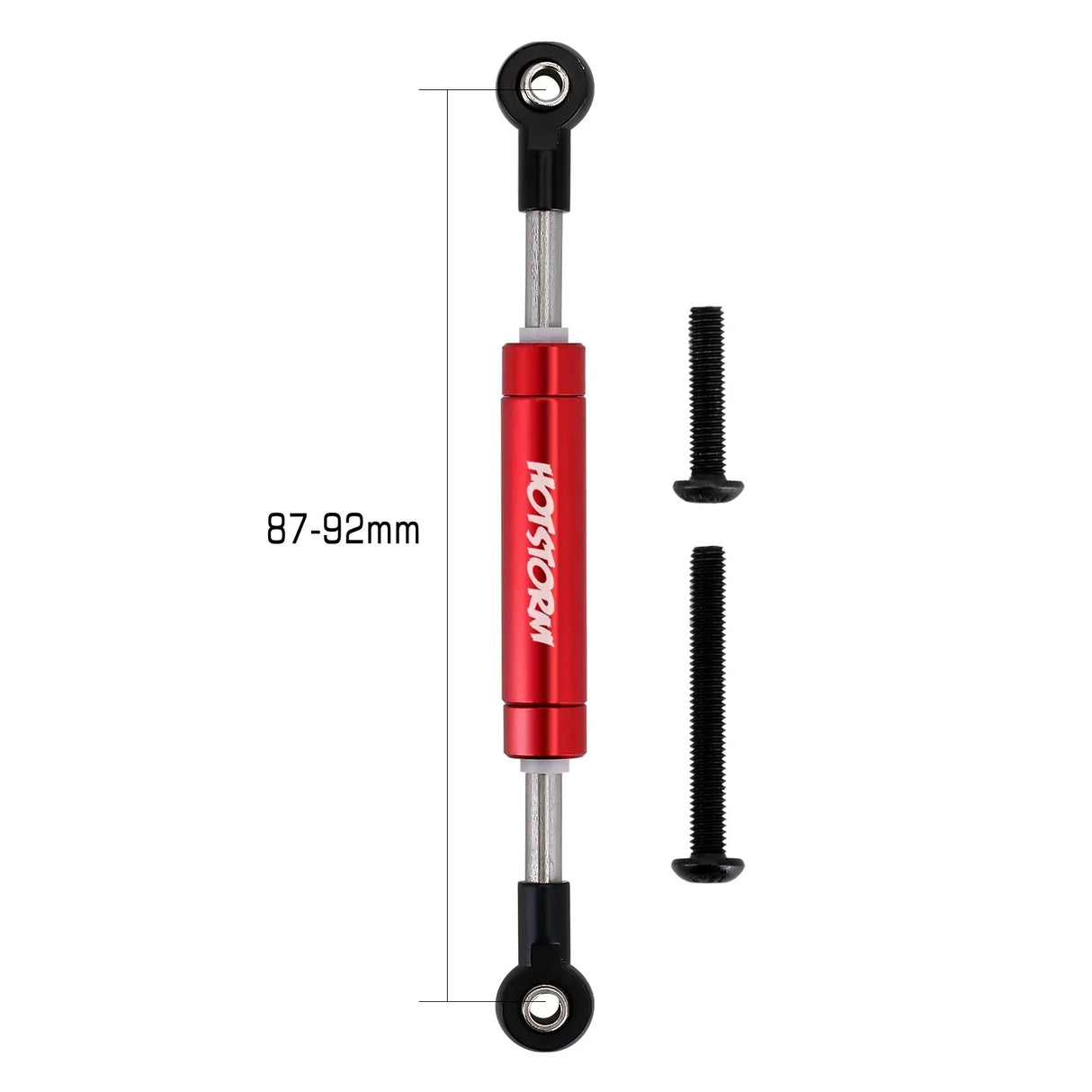 INJORA 1PCS 72-102mm Adjustable Servo Steering Link 1/10