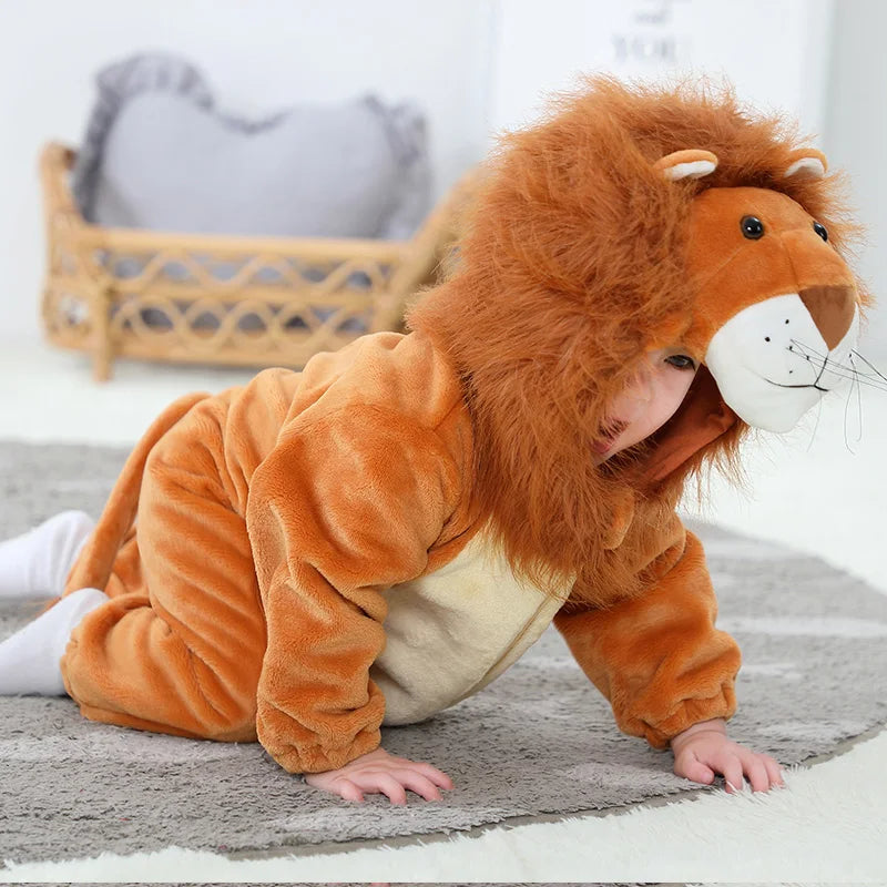 Umorden Animal King Lion Kigurumi Costume Baby Boys