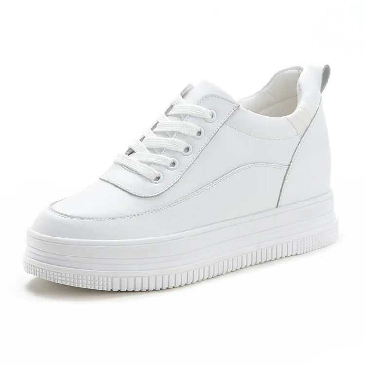 2019 High Top Wedge Sneakers for Women – Casual Hidden Heels